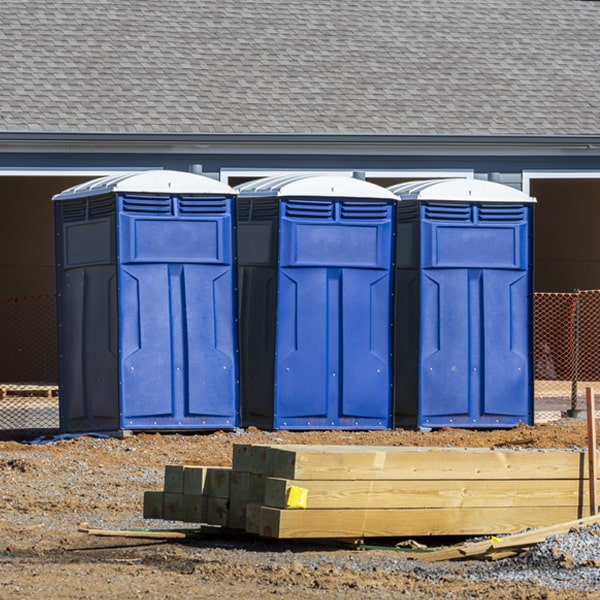 is there a specific order in which to place multiple porta potties in Hypoluxo FL